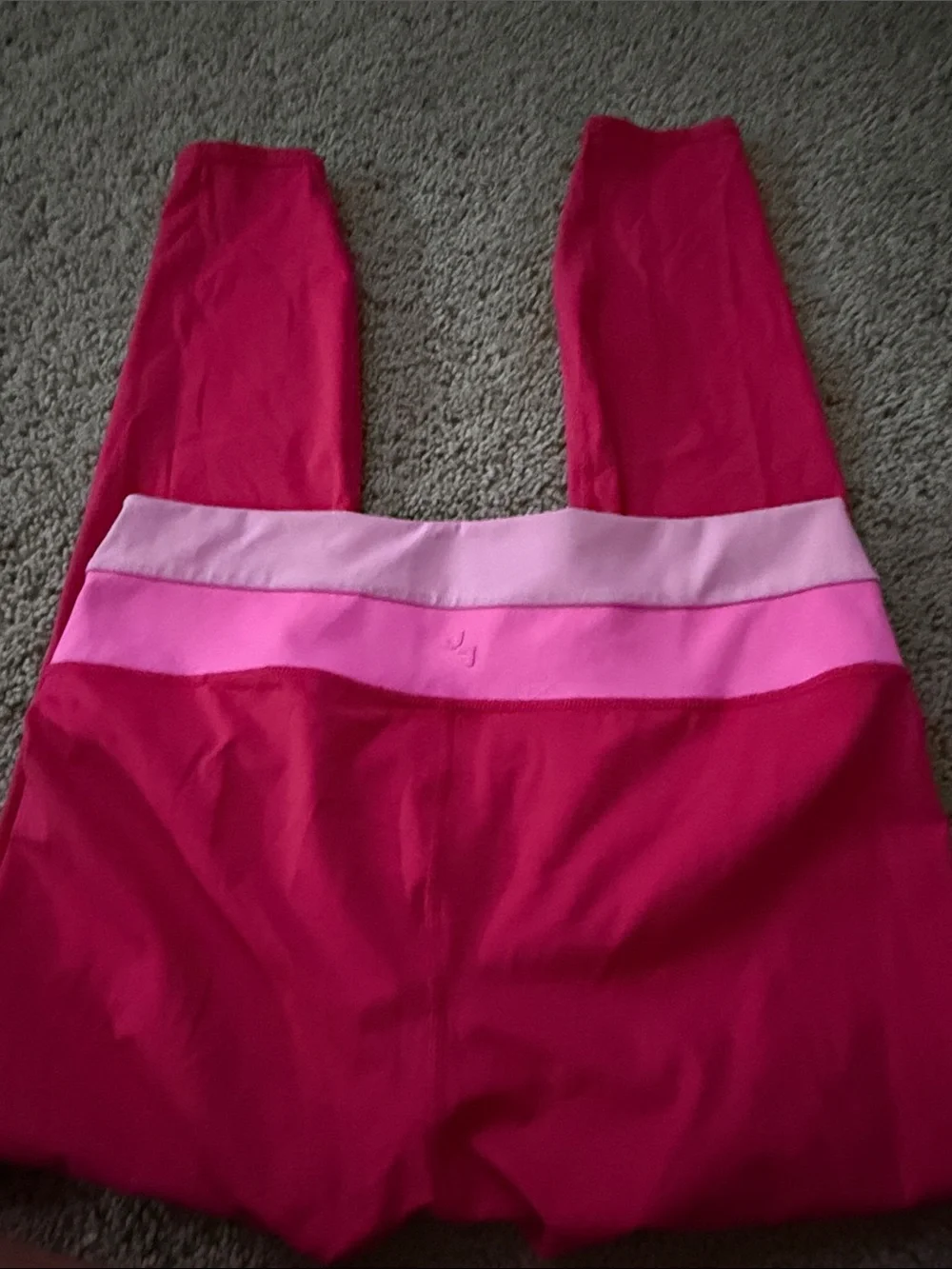 JoyLab Pink Colorblock High-Waist Leggings